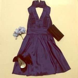 Sapphire Blue Formal Dress
